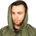Плащ влаго-ветрозащитный Huntsman (таффета + PVC) Зеленый